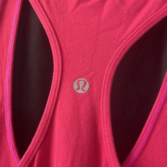 Pink Lululemon‎ Tank 6 - Picture 2 of 4